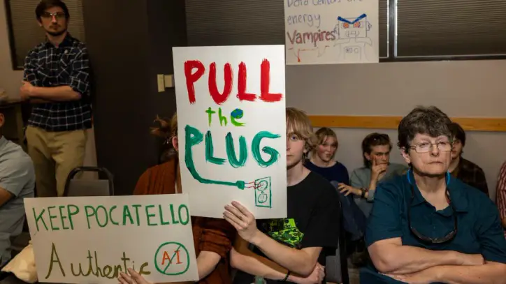 Teacher Arrested for Clapping Against Data Centers Gets All Charges Dropped