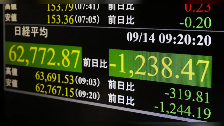 Tech stocks drop on warnings about AI as Brent oil's price hits $109