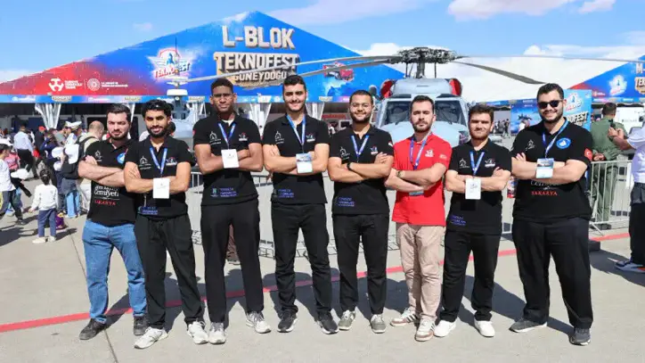 TEKNOFEST Güneydoğu, yabancı öğrencileri teknoloji ve inovasyon atmosferiyle etkiledi