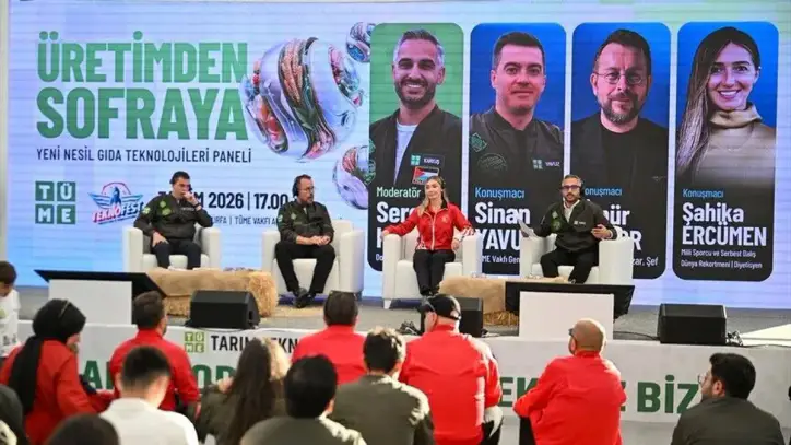 TEKNOFEST Güneydoğu'da "Üretimden Sofraya: Yeni Nesil Gıda Teknolojileri" paneli düzenlendi