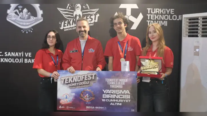 TEKNOFEST'te maden teknolojileri yarıştı