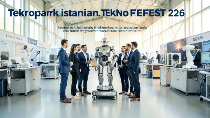 Teknopark İstanbul TEKNOFEST 2026'da Yerini Alacak