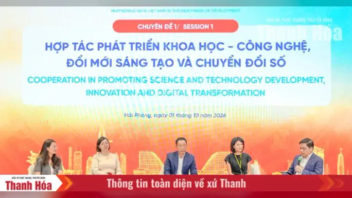 Thanh Hoa eyaleti, bilim, teknoloji, inovasyon ve dijital dönüşüm alanlarında uluslararası iş birliğini artırıyor.