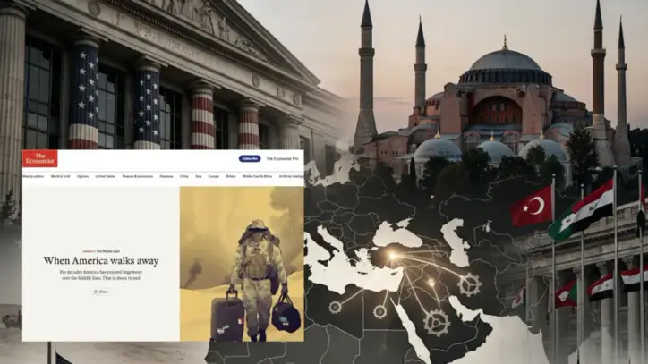 The Economist'ten çarpıcı analiz: ABD geri çekiliyor Türkiye sahneye çıkıyor