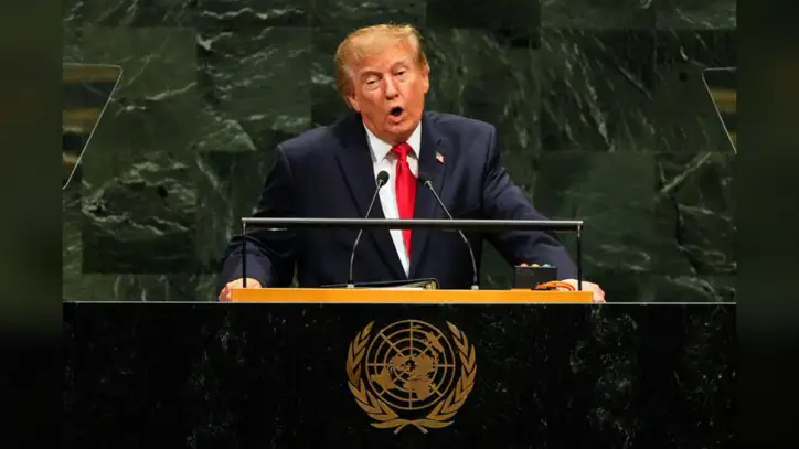The Latest: Trump says US and Iran met for 3 hours after his threat during United Nations speech