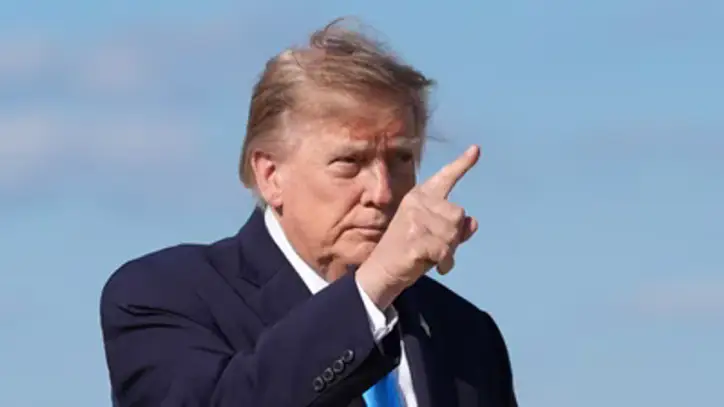 US President Donald Trump (AP)