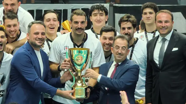 THF Cumhurbaşkanlığı Kupası erkekler şampiyonu Beşiktaş!