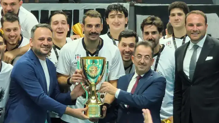 THF Cumhurbaşkanlığı Kupası erkekler şampiyonu Beşiktaş oldu