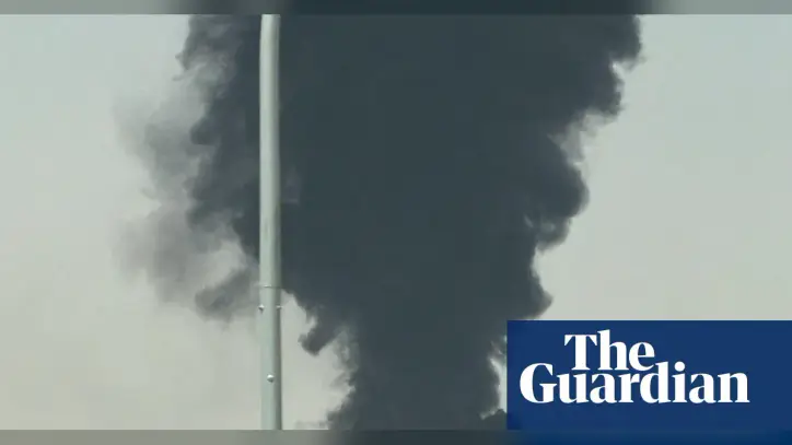 Thick smoke seen near Riyadh airport as Houthis claim attack on Saudi capital