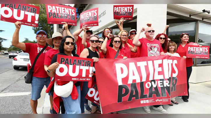 Thousand nurses in SF to protest A.I. giant’s work with ICE, CBP