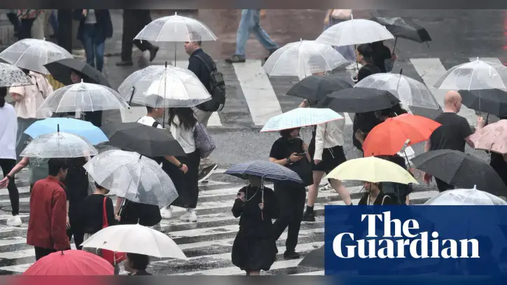 Tokyo succumbs to ‘rain fatigue’ after a record 35 consecutive days of showers