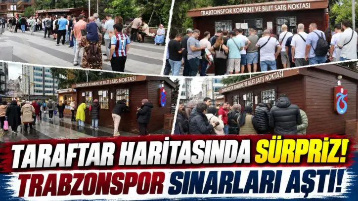 Türkiye'de En Çok Trabzonspor Taraftarı Olan 6 Şehir Gündem Oldu! İkinci Sıradaki İl Merak Uyandırdı
