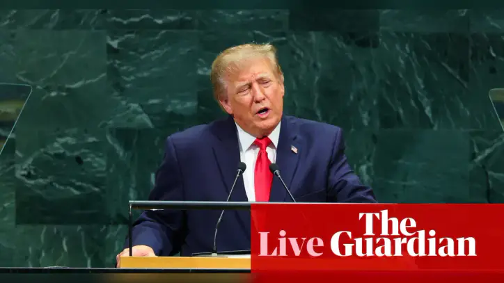Trump defends actions in Iran and Venezuela in UN General Assembly address amid rising tensions with allies – as it happened