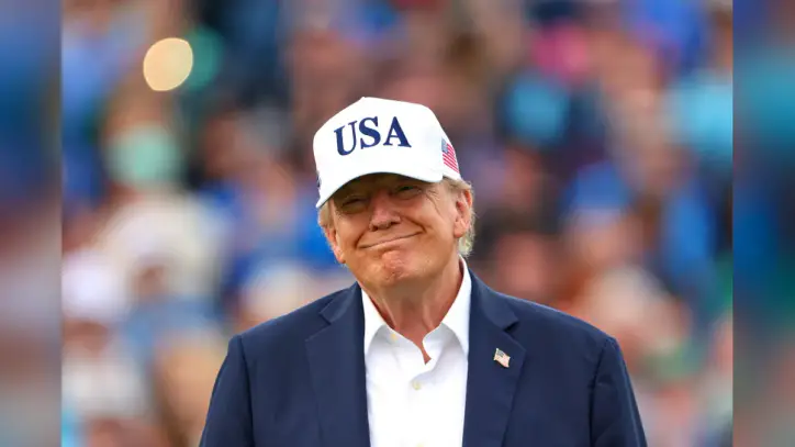 Trump downplays the need to check AI development and says he doesn't want to cede edge to China