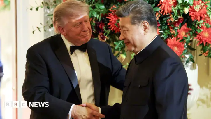 Trump hosts Xi for state dinner at White House alongside major tech bosses
