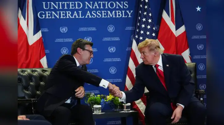 Trump praises new British PM Andy Burnham but slams UK deal on Indian Ocean islands