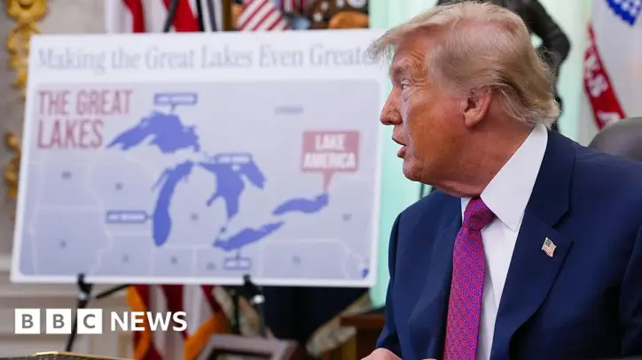 Trump pushes Apple to change 'Lake Ontario' to 'Lake America' on its maps