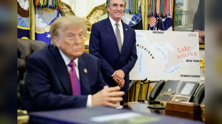 Trump Renames Lake Ontario as 'Lake America' Amid Canada Trade War