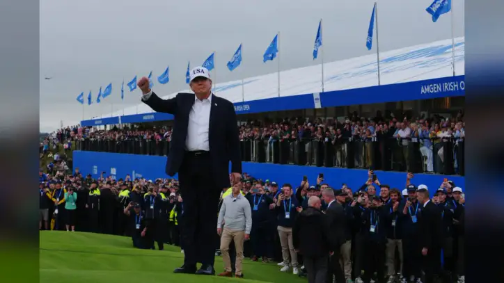 Trump says he plans to remove a 15% tariff on Irish whiskey