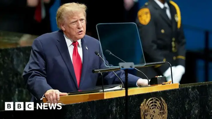 Trump threatens to 'annihilate' Iran in UN speech as officials from both countries meet on sidelines
