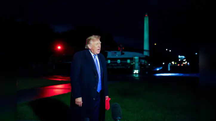 Trump urges public to trust industry self-policing of AI technology