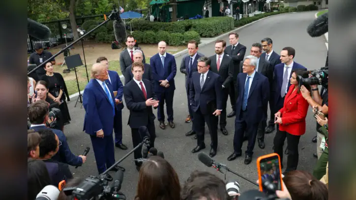 Trump "Very Close" To Naming AI Czar, Lauds Techlords Inking Self-Regulation Pact