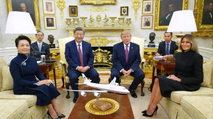 Trump, Xi call for cooperation, AI safeguards at White House summit