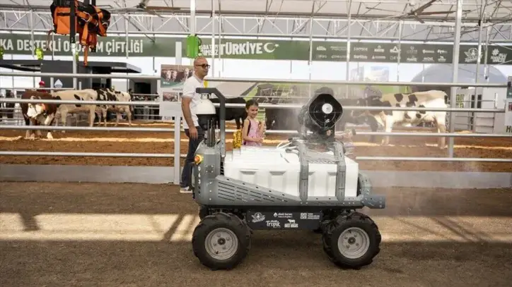 TÜME Vakfınca yapay zeka destekli otonom tarım aracı geliştirildi