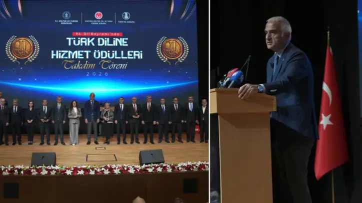 Türk Diline Hizmet Ödülleri sahiplerini buldu