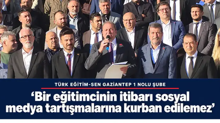 Türk Eğitim-Sen’den Mustafa Acar açıklaması: “Bir eğitimcinin itibarı sosyal medya tartışmalarına kurban edilemez”