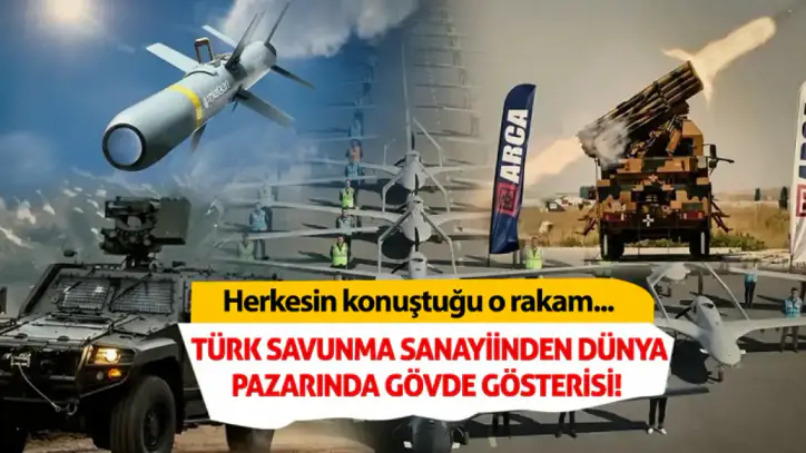 Türk savunma sanayi tarihi eşiği aştı! İşte zirvedeki şirketler...