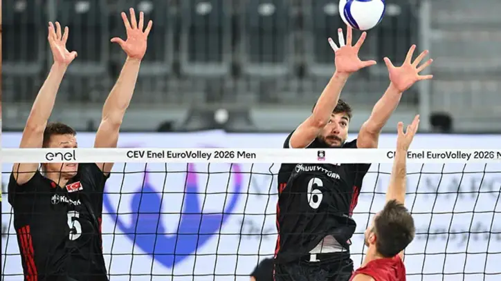 Türkiye 1-3 Almanya (Avrupa Voleybol Şampiyonası)