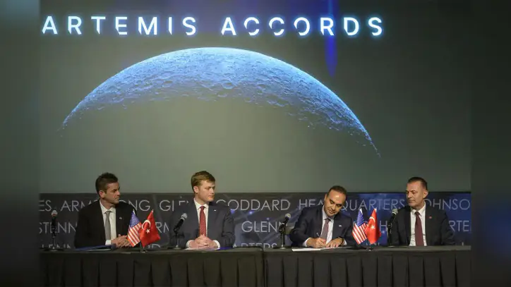 Türkiye Artemis Anlaşmaları’na imza atan 71’inci ülke oldu