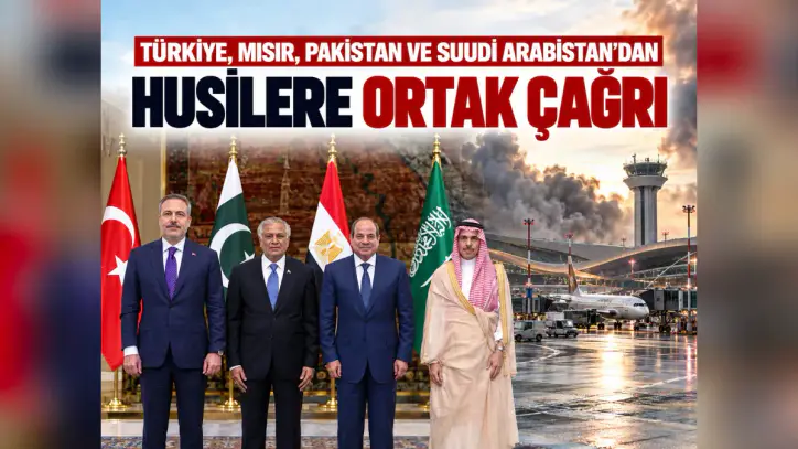 Türkiye dahil 4 ülkeden Husilere ortak çağrı - Manşet Haber