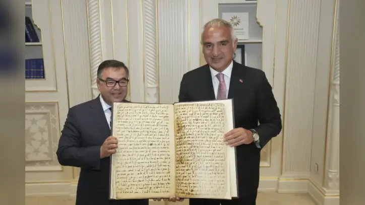 Türkiye ile Özbekistan arasında kültür ve sanat alanında iş birliği mutabakatı | T24