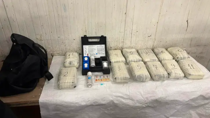 Türkiye'ye giriş yapacak tırda uyuşturucu sevkiyatı engellendi! 12 kilo 630 gram kokain ele geçirildi