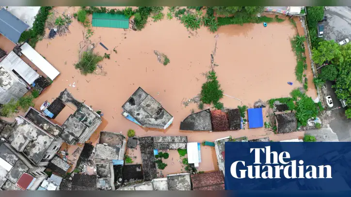 Typhoon Narra: record flood waters submerge homes and force mass evacuations in China