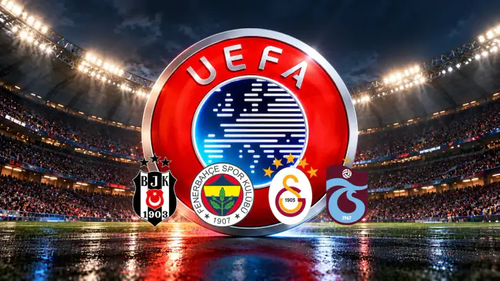 UEFA kulüpler sıralaması güncellendi! İlk 30’da tek Türk takımı var