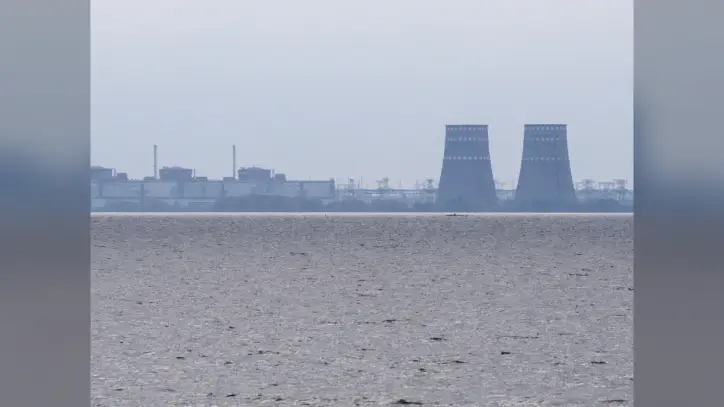 Ukrainian nuclear power plant without external power for over a week
