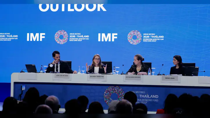 IMF cites AI slowdown, spiking yields as looming global market risks