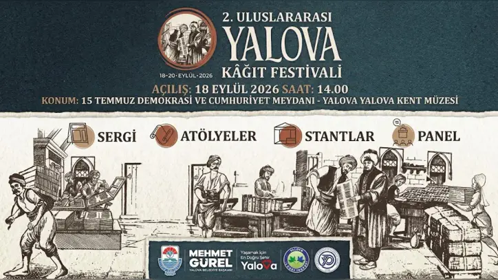 Uluslararası Yalova Kağıt Festivali başladı: 115 sanatçıdan 115 eser - Manşet Haber
