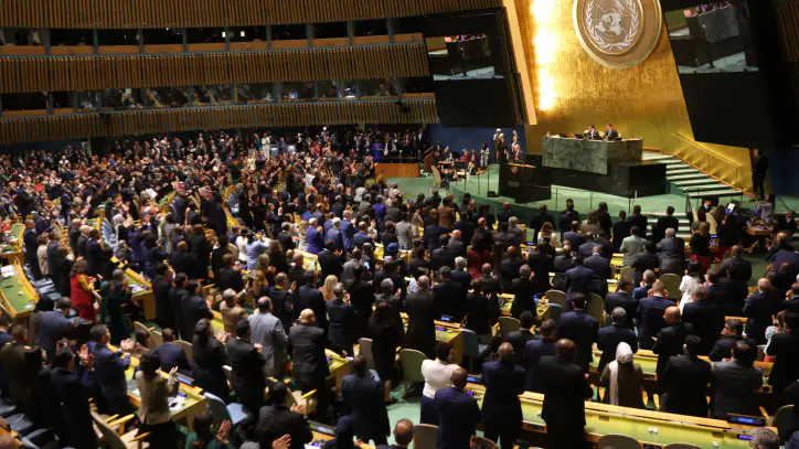 UN General Assembly updates: Trump warns Iran; Qatar, Turkiye slam Israel