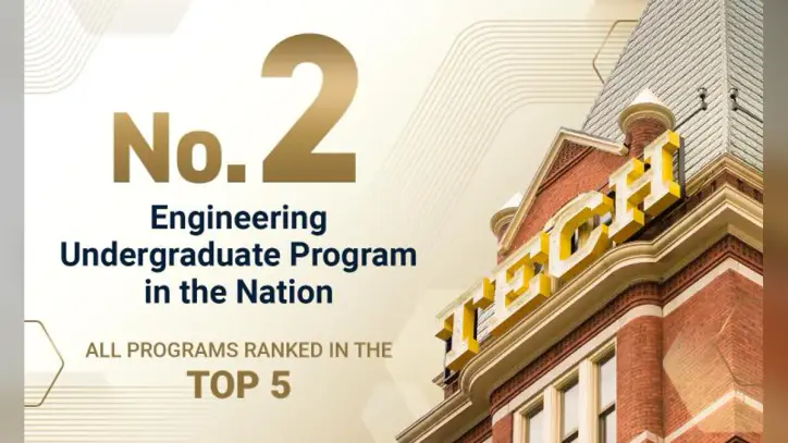 Undergrad Engineering Reaches No. 2 in 2027 US News Rankings