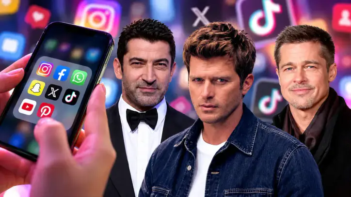 Kıvanç Tatlıtuğ'dan Hollywood yıldızlarına! Dijital dünyaya kapılarını kapattılar
