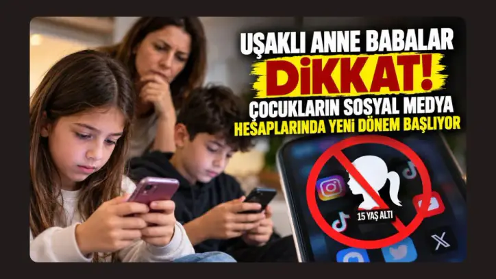 Uşaklı Anne Babalar Dikkat! Çocukların Sosyal Medya Hesaplarında Yeni Dönem Başlıyor