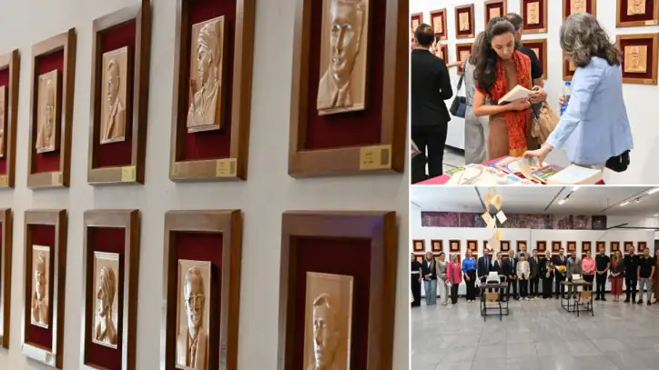 Üsküp'te Türk Diline Adanmış Portreler sergisi düzenlendi