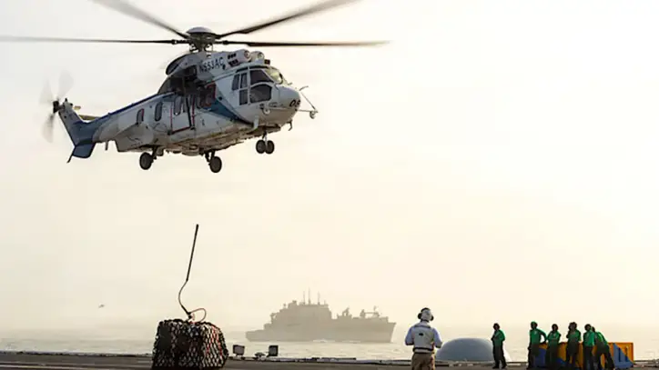 USS George Washington captain says morale is high for new Mideast mission