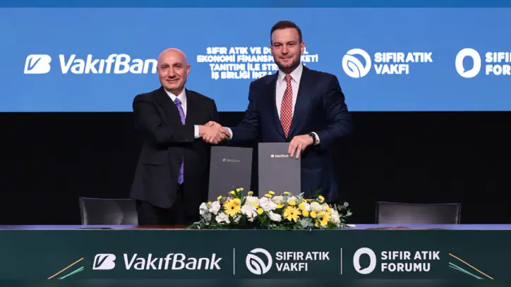 Vakıfbank döngüsel ekonomi yatırımlarına finansman sağlayacak