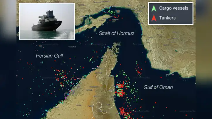 Vessels trickle through Strait of Hormuz as Middle East conflict persists