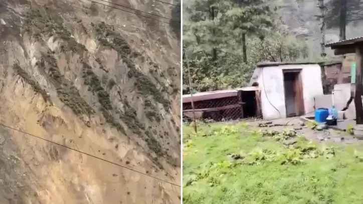 Video: Screams Heard As Part Of Nepal Mountain Crumbles Into River In Seconds